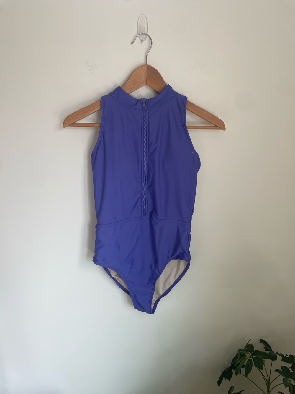 Joe Fresh Violet Scoop-Neck Swimsuit